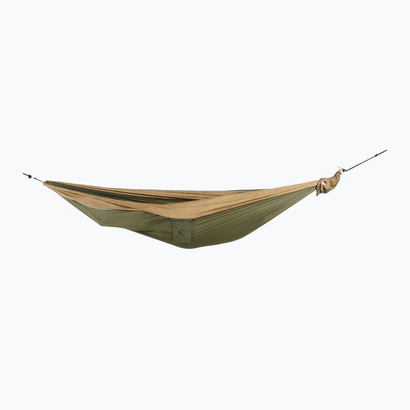 Ticket To The Moon two-person hiking hammock King Size army green/brown