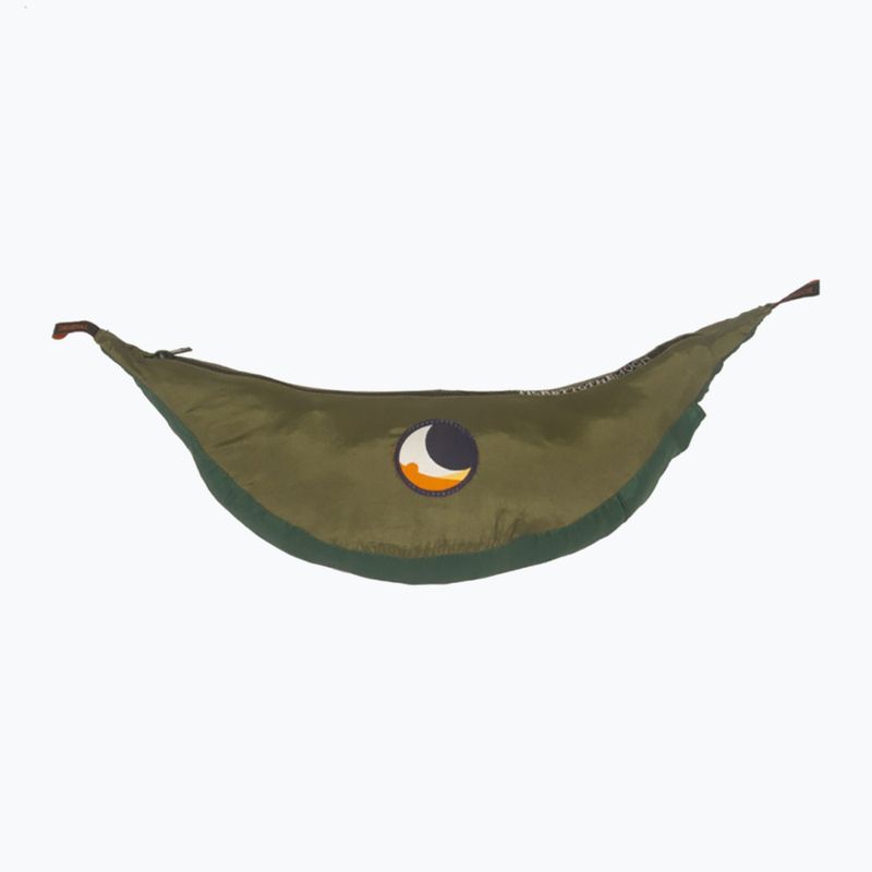 Ticket To The Moon King Size dark green/army green two-person hiking hammock 2