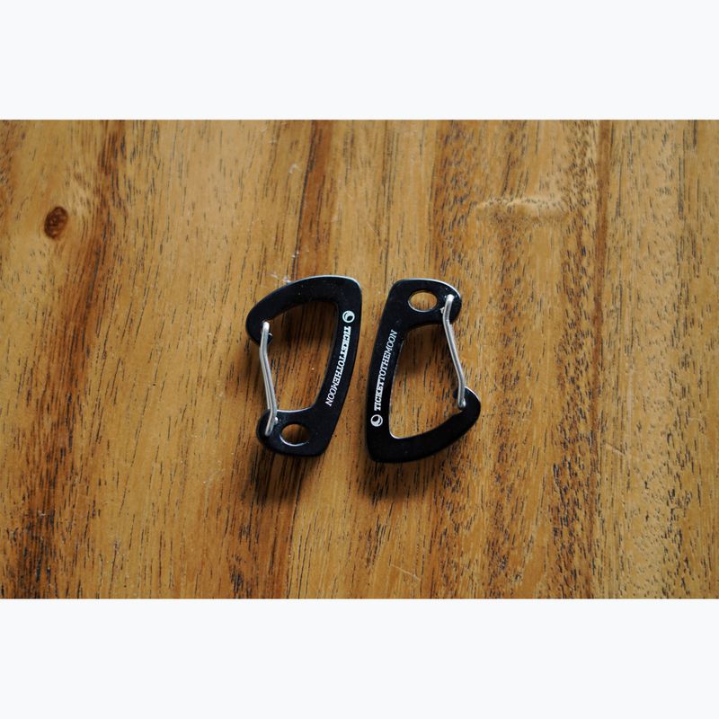 Ticket To The Moon carabiners AL-7075 2 pcs. black TMBINER06 4