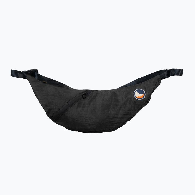 Ticket To The Moon Upcycled Sling shoulder bag black