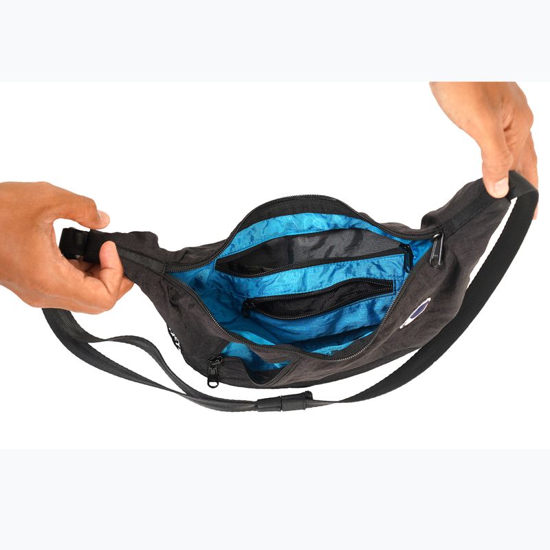 Ticket To The Moon Upcycled Sling shoulder bag black 5