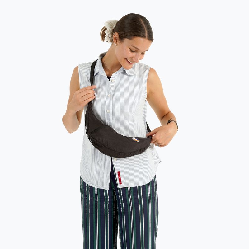 Ticket To The Moon Upcycled Sling shoulder bag black 8