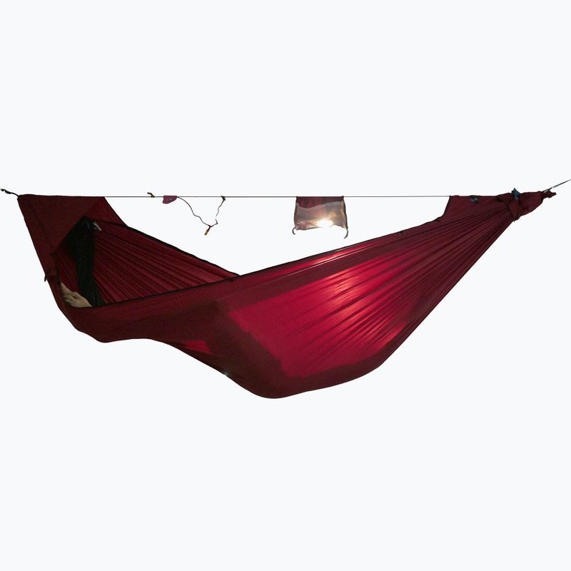 Ticket To The Moon Pro burgundy hiking hammock