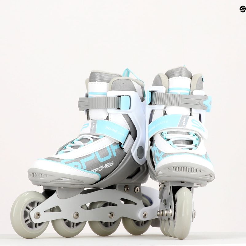 Women's rollerblades Spokey Prime Pro grey 926965 9