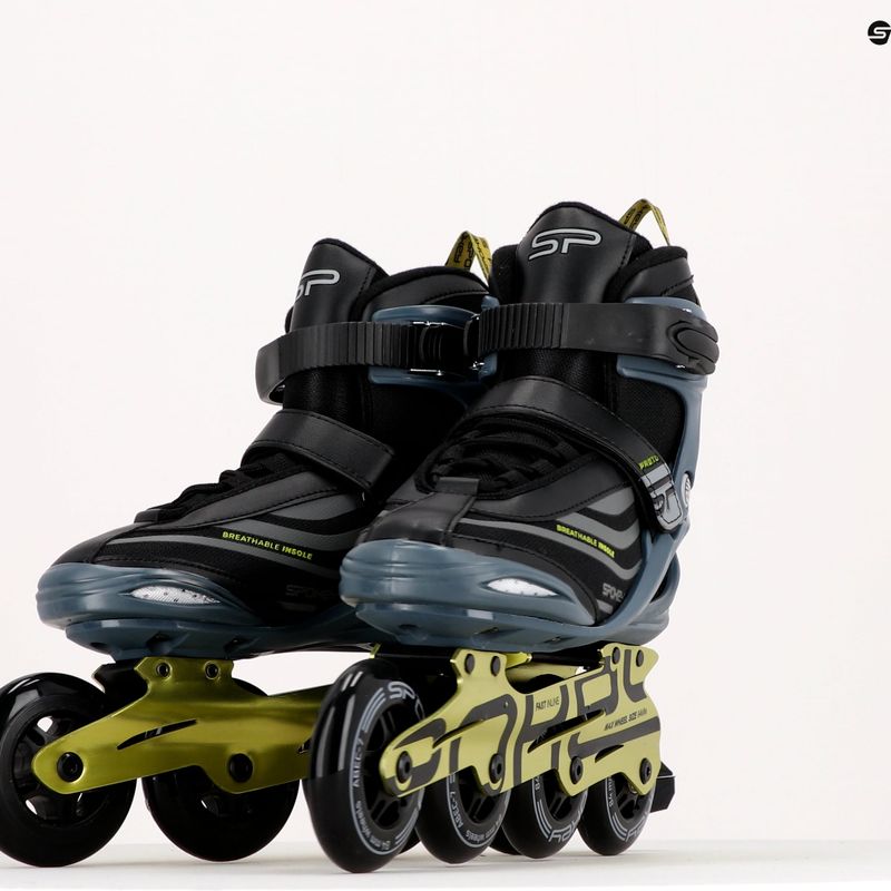 Men's rollerblades Spokey Preto black 929423 9