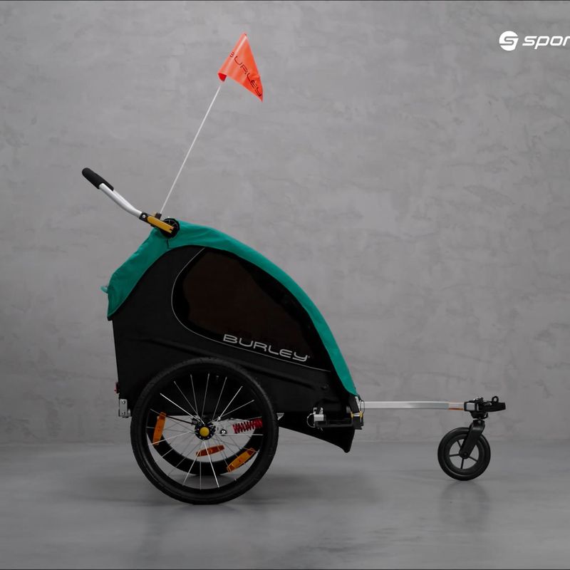 Burley Children's Bike Trailer Encore X blue BU-937101 14
