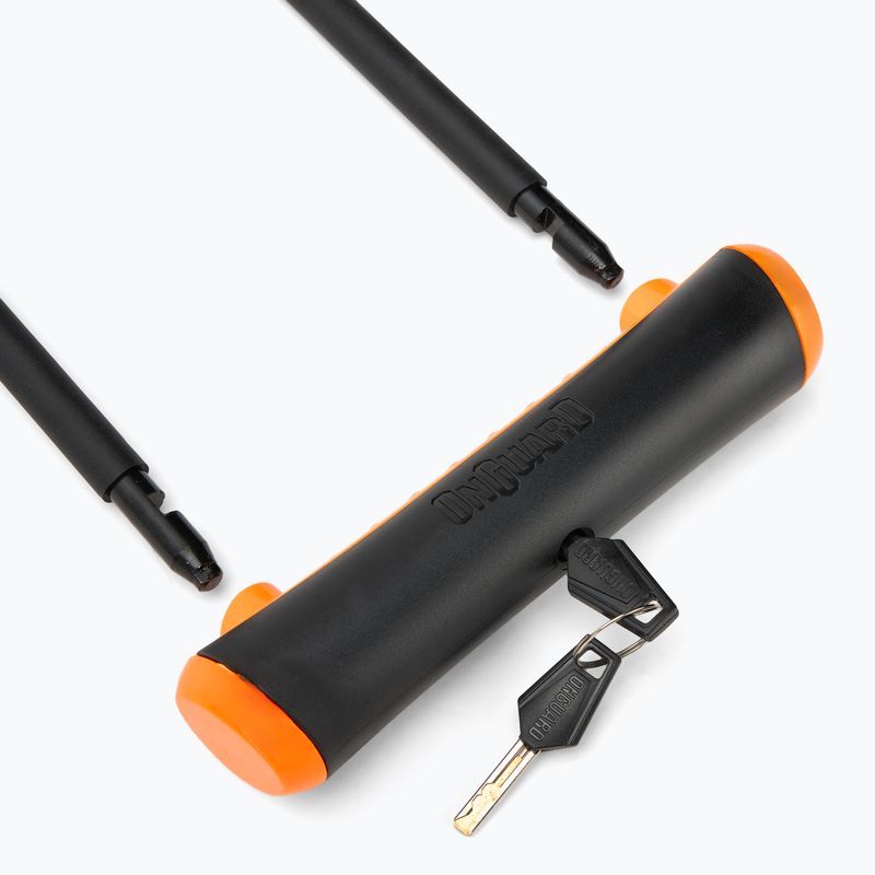 OnGuard Neon 8154OR U-Lock black/orange bicycle lock 3