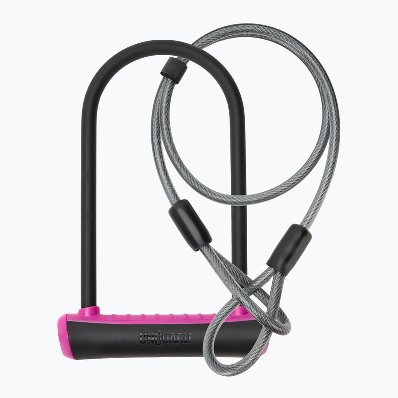 OnGuard Neon 8154PN U-Lock black/pink bicycle lock