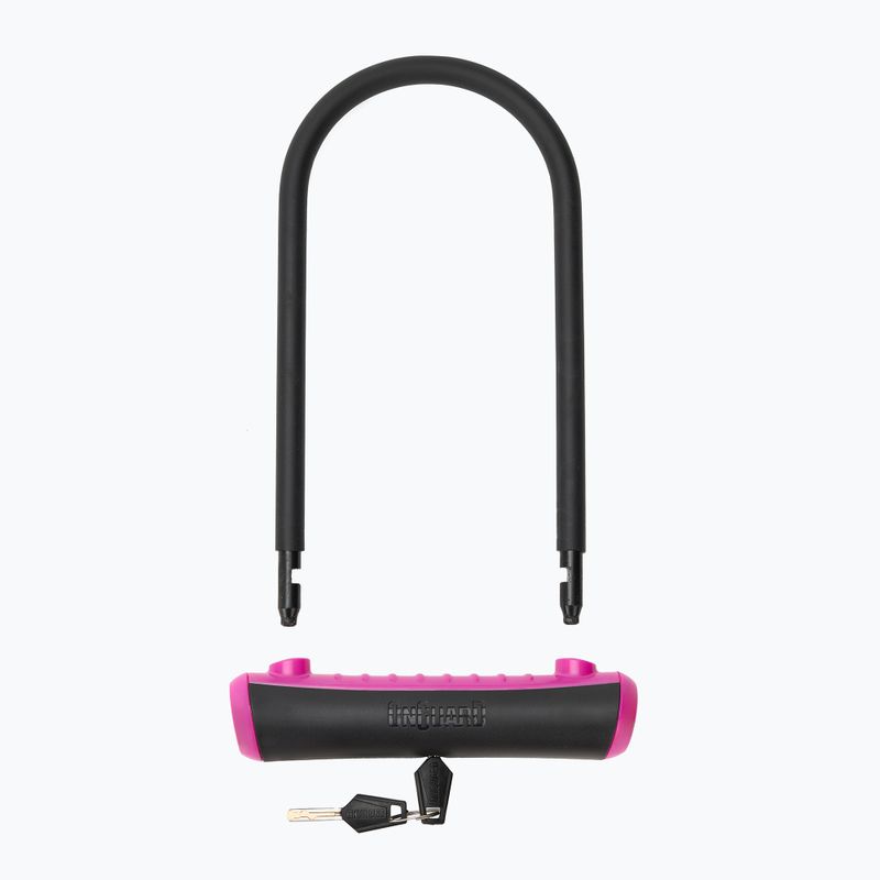 OnGuard Neon 8154PN U-Lock black/pink bicycle lock 2
