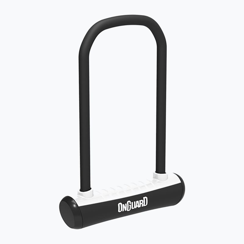 OnGuard Neon 8155WH U-Lock black/white bicycle lock 2