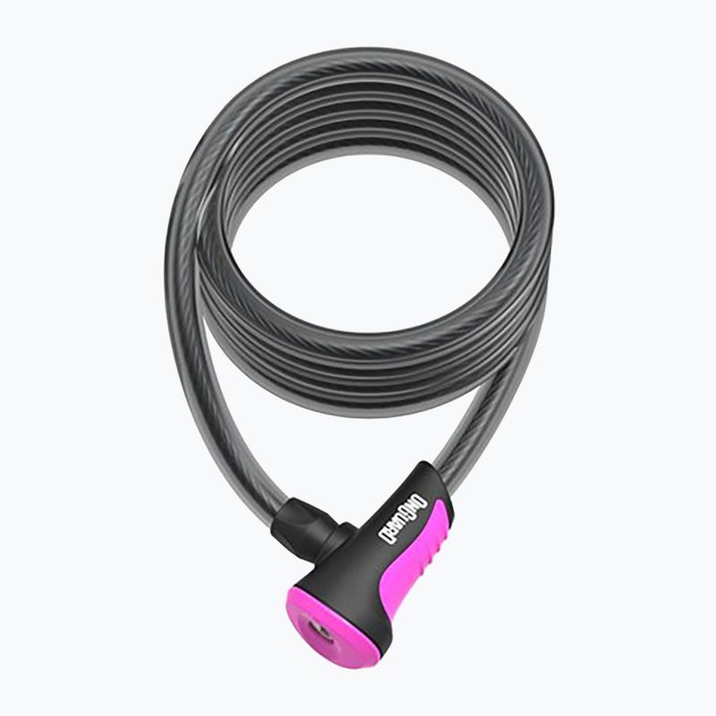OnGuard Neon bicycle lock 8162PN black/pink