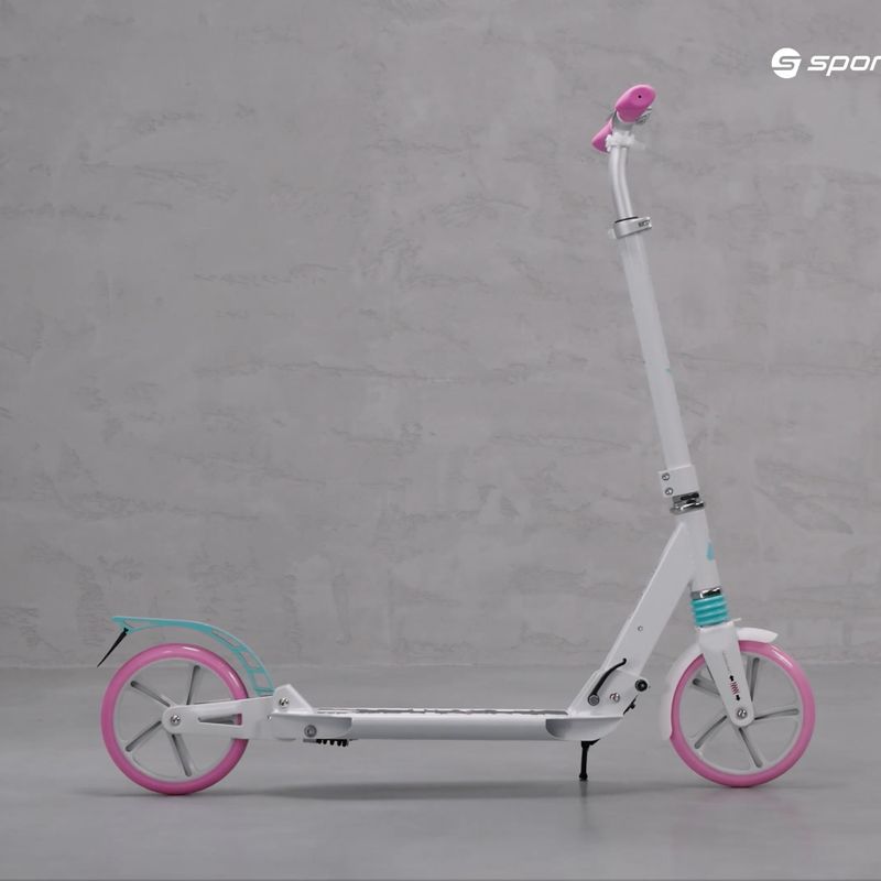 Meteor City Venice scooter white and pink 22543 9