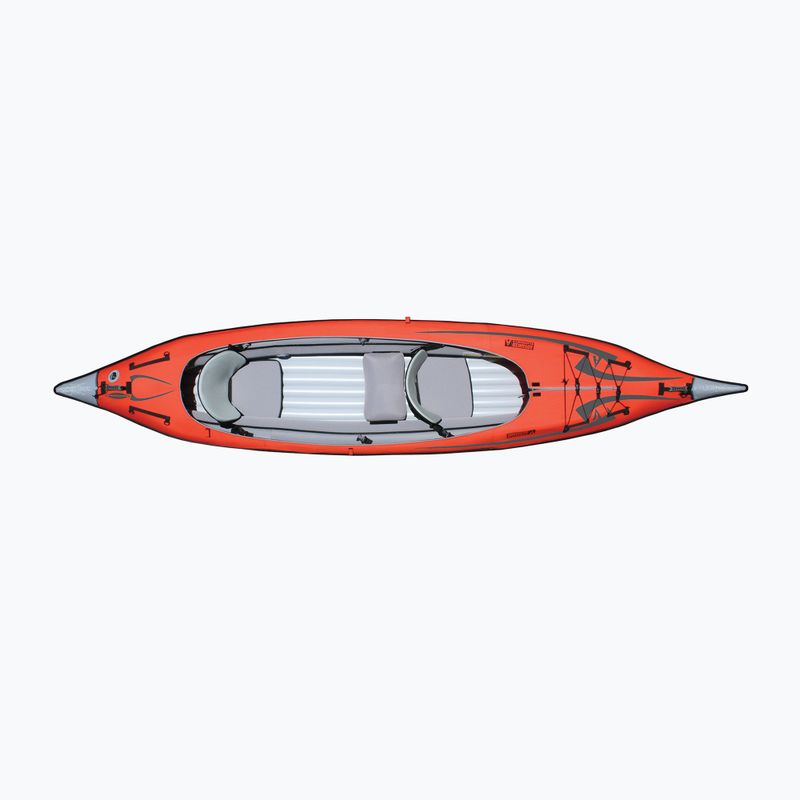 2-person inflatable kayak Advanced Elements AdvancedFrame Convertible with Pump 457 cm red 3