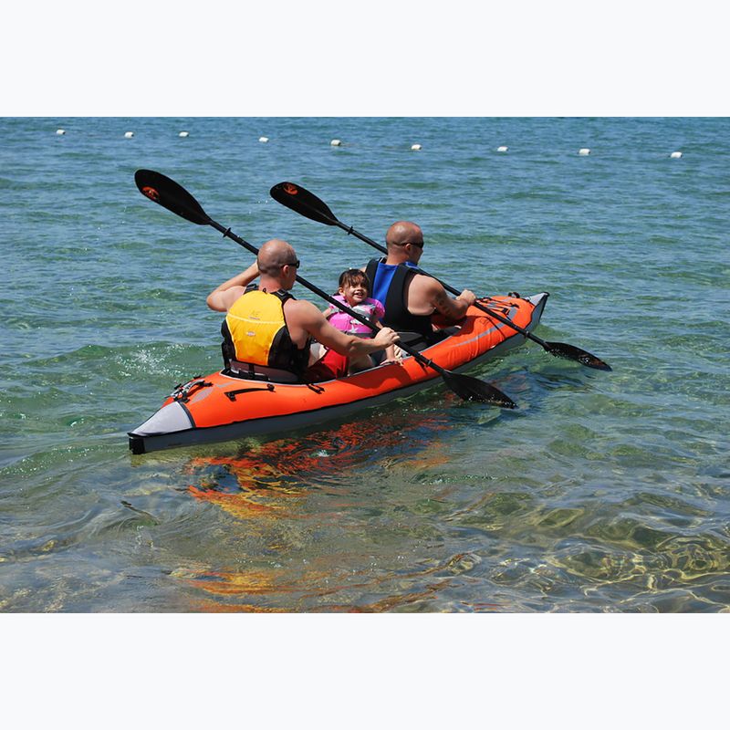 2-person inflatable kayak Advanced Elements AdvancedFrame Convertible with Pump 457 cm red 12