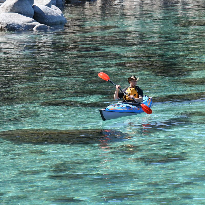 Advanced Elements AdvancedFrame Expedition TM Elite with Pump blue/orange 1-person inflatable kayak 5
