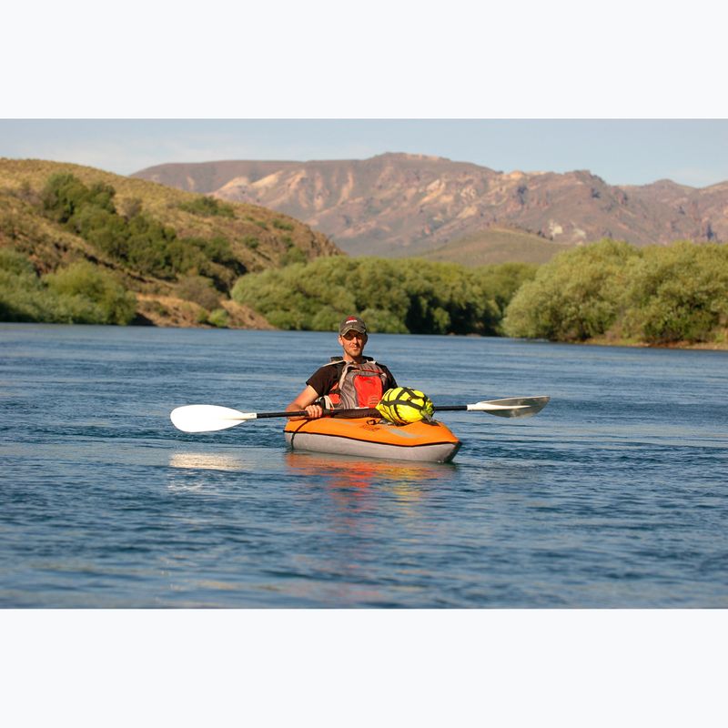 1-person inflatable kayak Advanced Elements Lagoon 1 TM with Pump 254 cm orange/gray 5