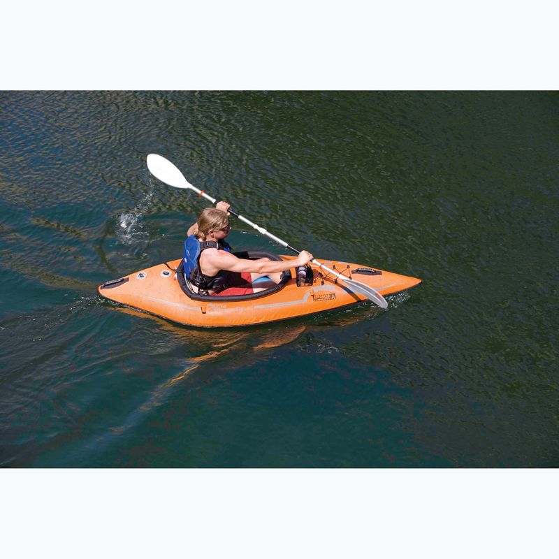 1-person inflatable kayak Advanced Elements Lagoon 1 TM with Pump 254 cm orange/gray 8