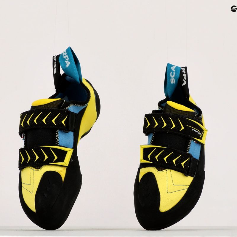 Men's climbing shoes SCARPA Vapor V yellow 70040-001/1 9