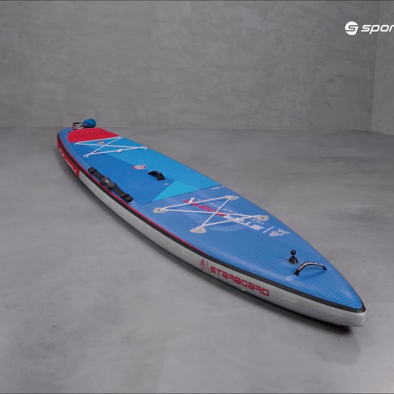 SUP Starboard Touring M Deluxe SC 12'6" blue 12