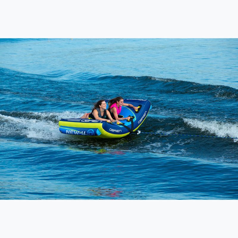 Towing float O'Brien New-U Towable Tube blue/yellow 6