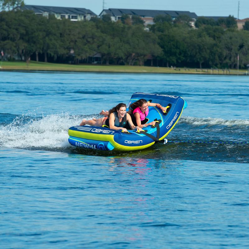 Towing float O'Brien New-U Towable Tube blue/yellow 7