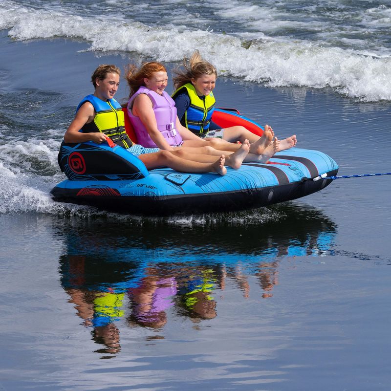 Towing float O'Brien Specter 3 Towable Tube blue/red 4