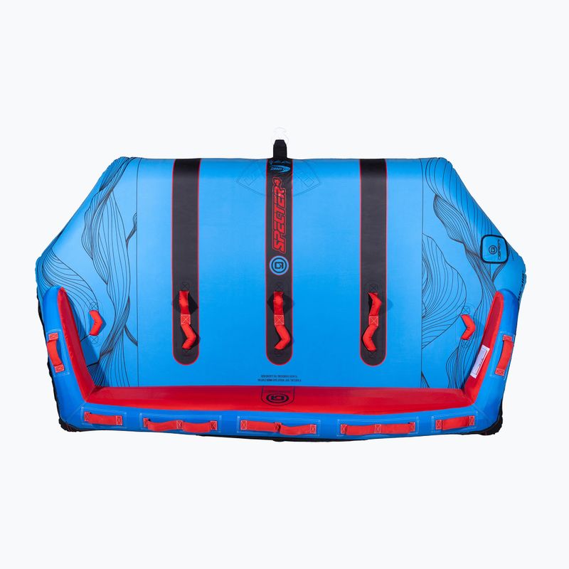 Towing float O'Brien Specter 4 Towable Boat Tube blue/red 2