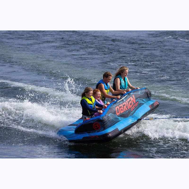 Towing float O'Brien Specter 4 Towable Boat Tube blue/red 7