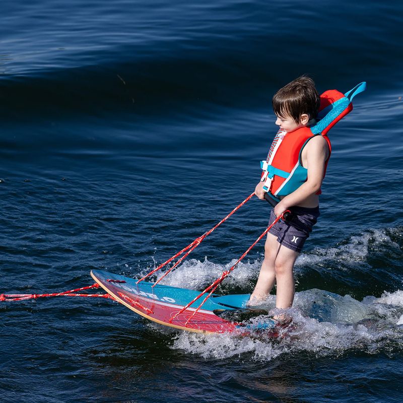 Set of water skis for children O'Brien Platform Trainer Waterski red/blue 5