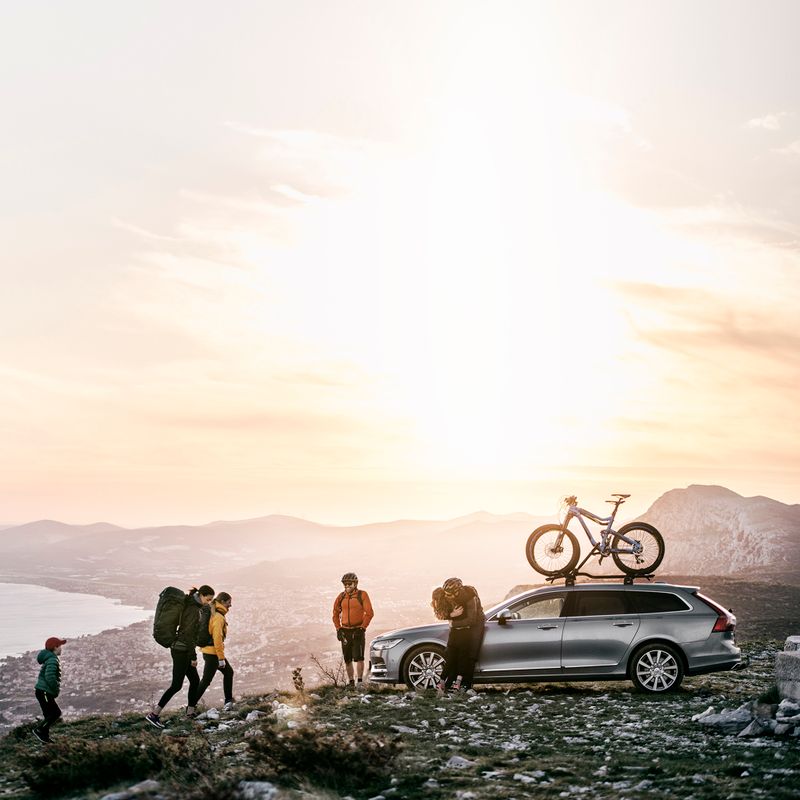 Roof bike rack Thule ProRide black 15