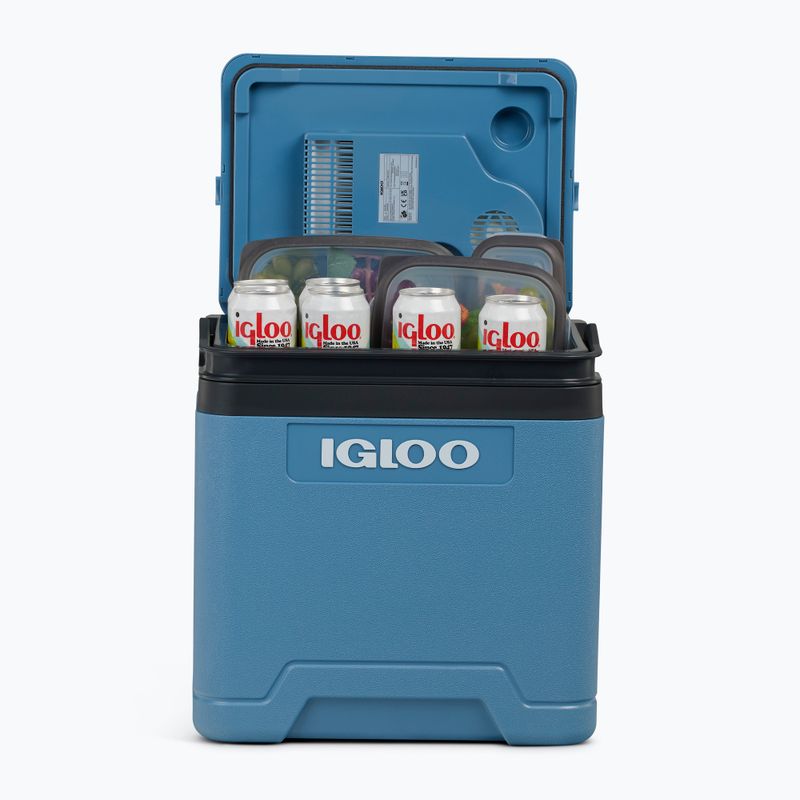 Igloo IE27 ACDC 27 l ice blue tourist fridge 11