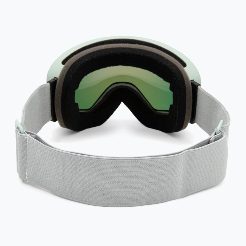 Bliz Flow ski goggles matt light grey/brown red multi/pink 4