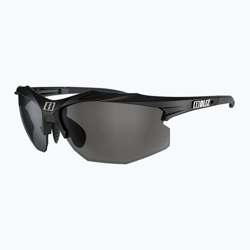 Bliz Hybrid S3 shiny black/smoke cycling glasses 3