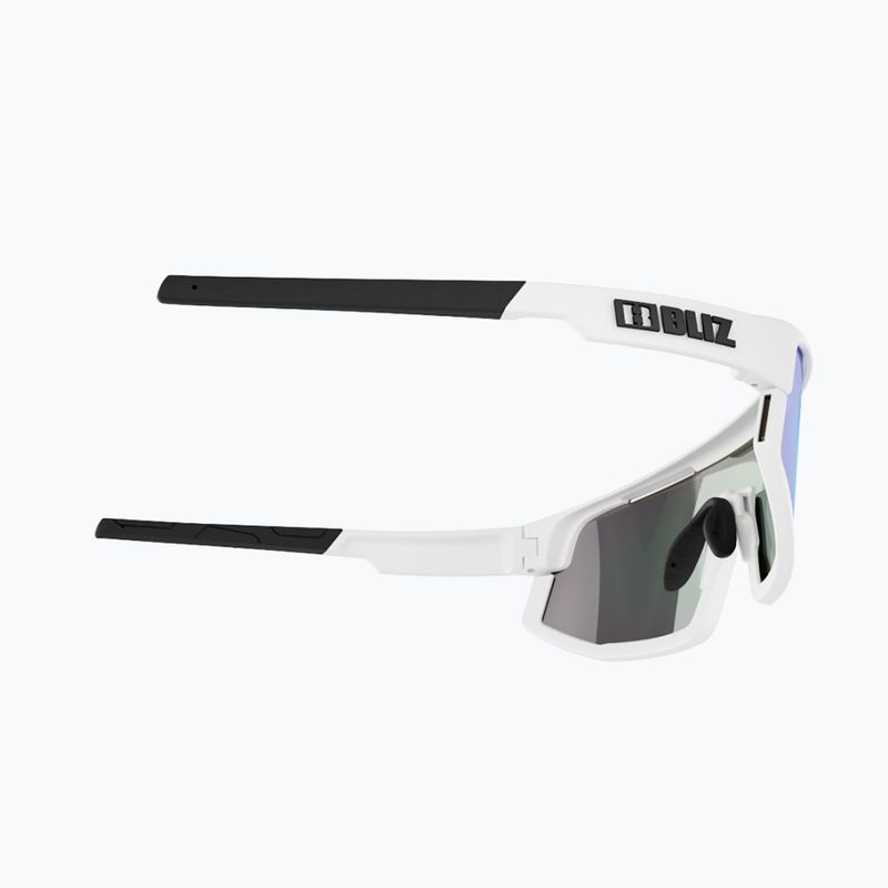 Bliz Vision S3 matt white/smoke blue multi bike glasses 6