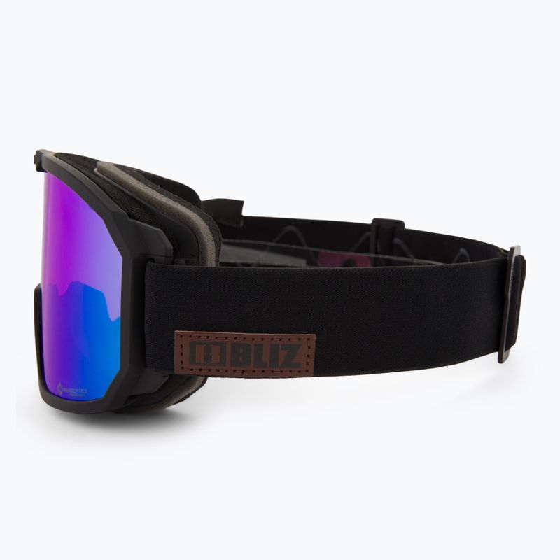 Ski Goggles Bliz Rave Nano Optics Nordic Light matt black/violet blue multi 4