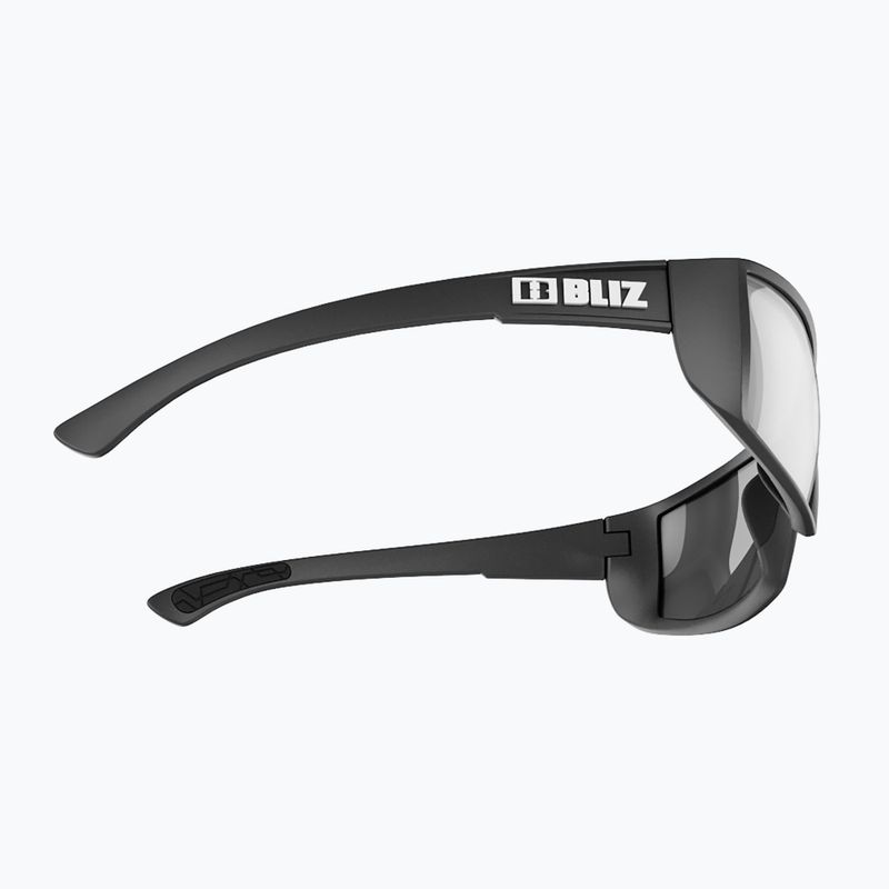 Bliz Drift Polarized S3 matt black/brown silver mirror cycling glasses 5