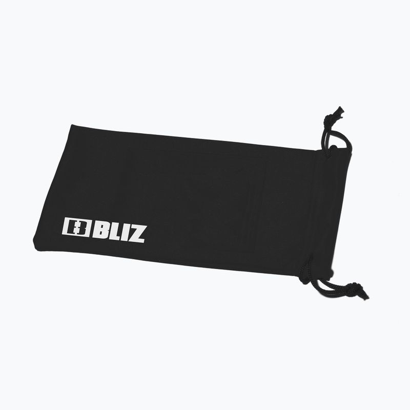 Bliz Drift Polarized S3 matt black/brown silver mirror cycling glasses 7