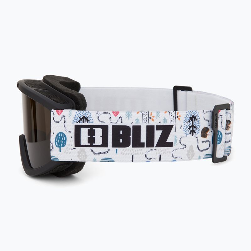Bliz Pixie Jr children's ski goggles black/brown 4