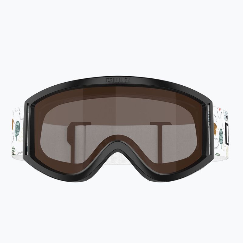 Bliz Pixie Jr children's ski goggles black/brown 2