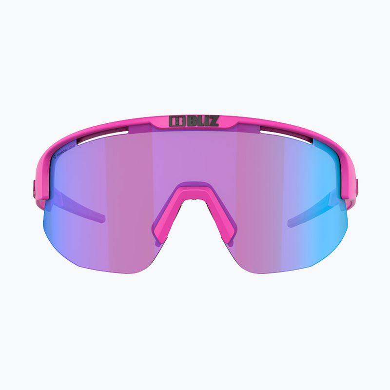 Bliz Matrix Nano Optics Nordic Light pink/begonia/violet blue multi 52104-44N cycling glasses 8