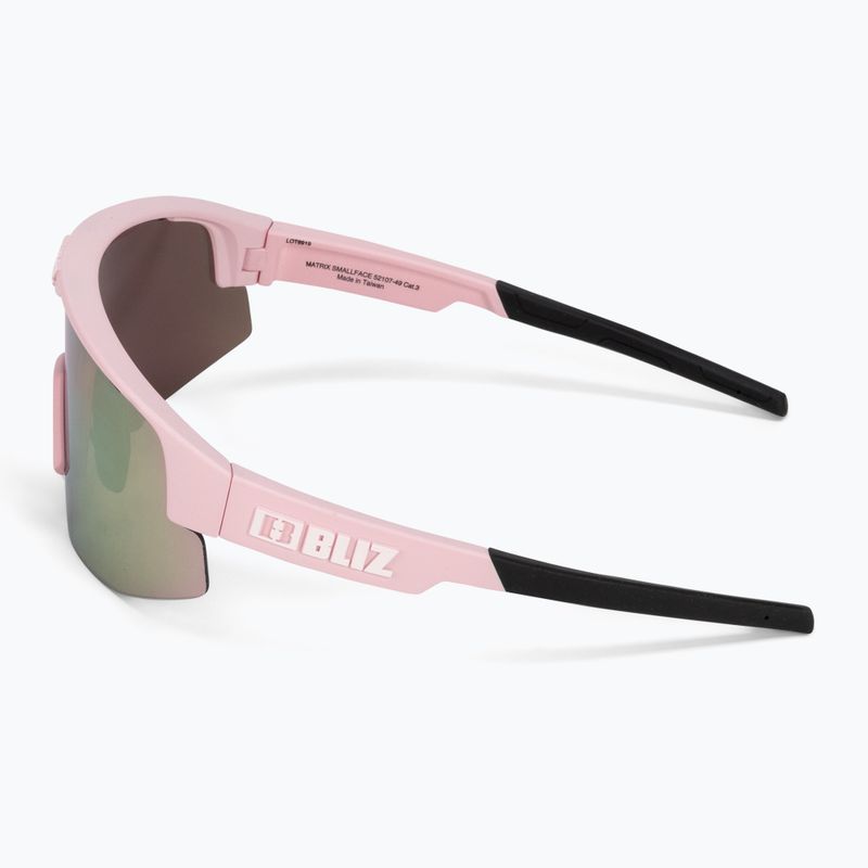 Bliz Matrix Small S3 matt powder pink / brown rose multi 52107-49 cycling glasses 4