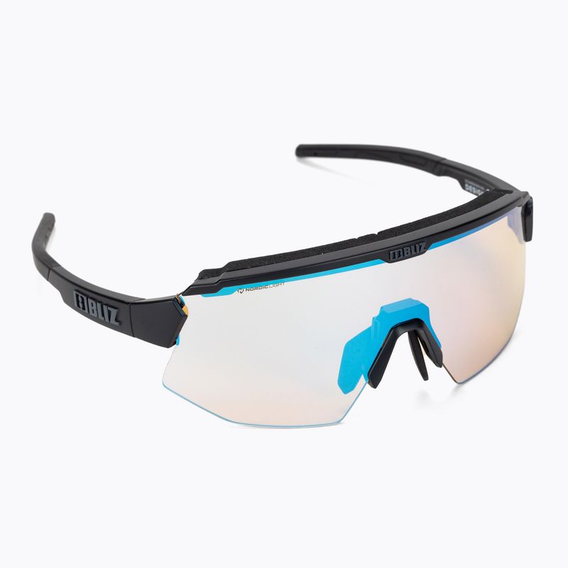 Bliz Breeze Nano Optics Nordic Light matt black/coral/orange blue multi 52102-13N cycling glasses