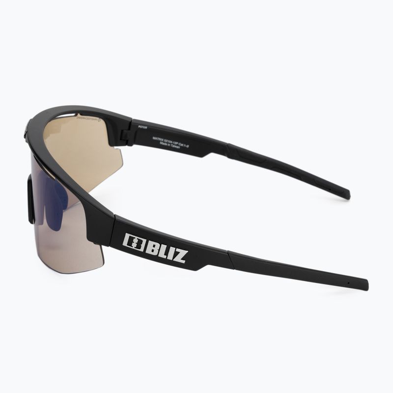 Bliz Matrix Nano Optics Photochromic S1-S3 matt black / brown blue multi 52104-13P cycling glasses 4