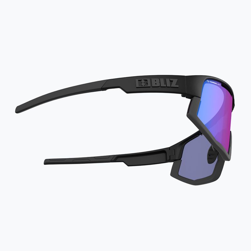 Bliz Fusion Nano Optics Nordic Light S2 matt black/begonia/violet blue multi cycling glasses 6