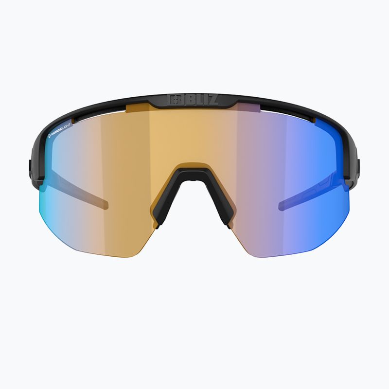 Bliz Matrix Small Nano Optics Nordic Light S2 matt black/coral/orange blue multi bike glasses 4