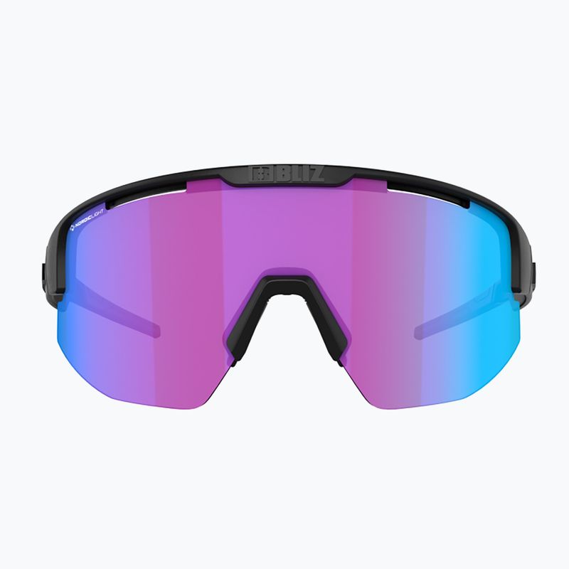 Bliz Matrix Small Nano Optics Nordic Light S2 bicycle glasses matt black/begonia/violet blue multi 4