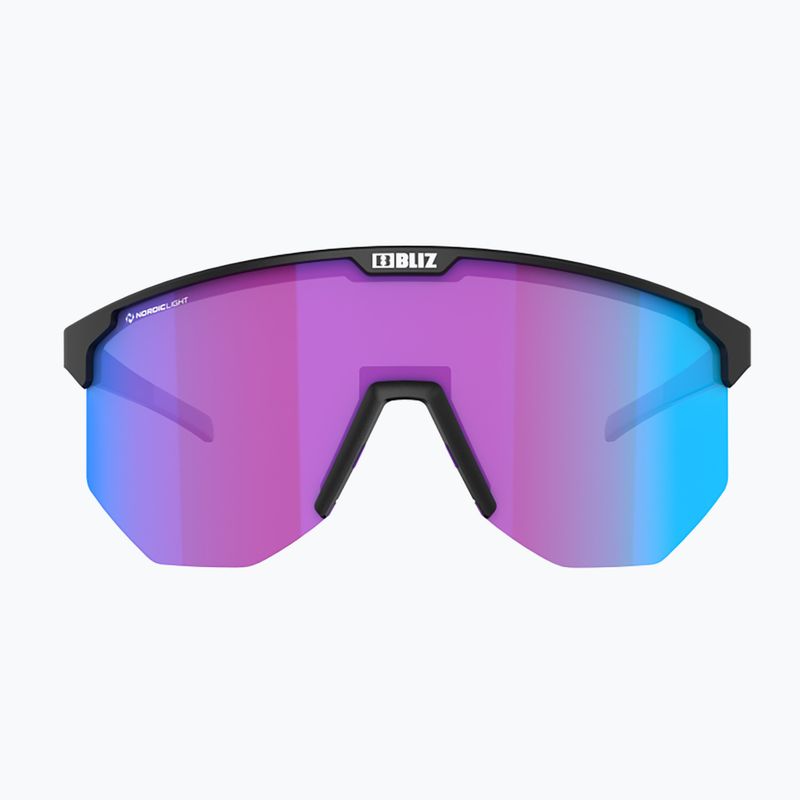 Bliz Hero Nano Optics Nordic Light S2 cycling glasses matt black/light begonia/violet blue multi 4