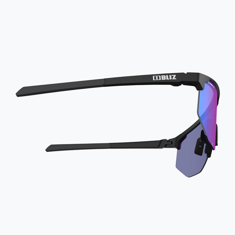 Bliz Hero Nano Optics Nordic Light S2 cycling glasses matt black/light begonia/violet blue multi 5