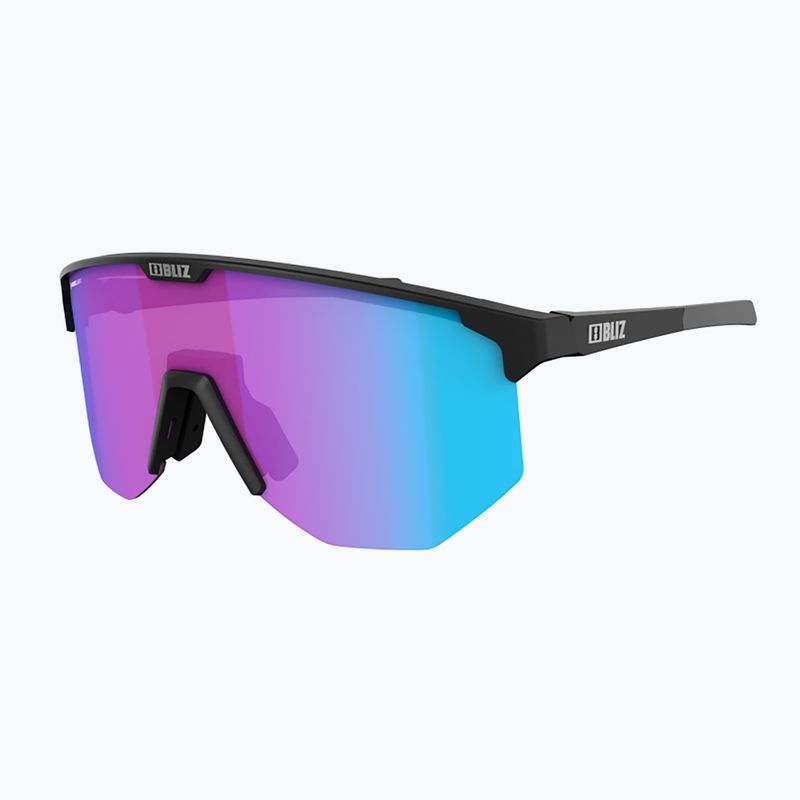 Bliz Hero Nano Optics Nordic Light S2 cycling glasses matt black/light begonia/violet blue multi 3