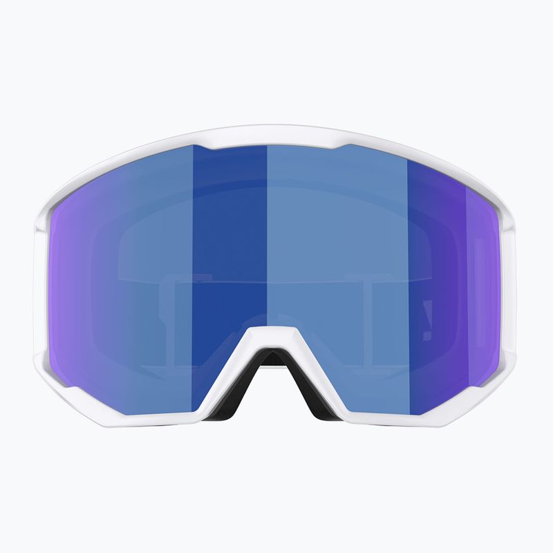 Bliz Spark white/smoke&blue ski goggles 2